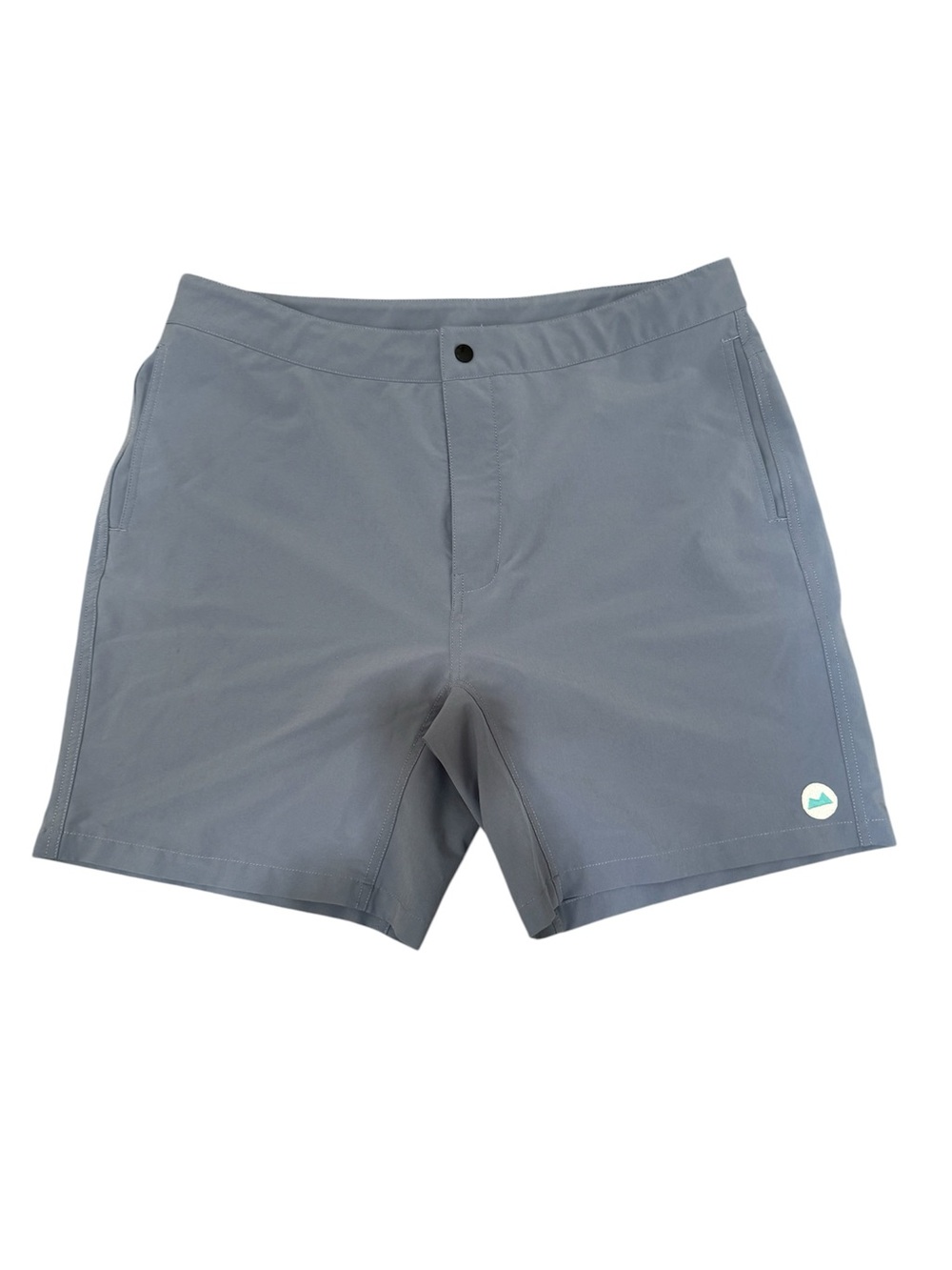 MYLES Light Blue and Teal Active Shorts